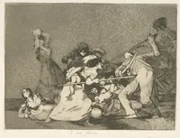 An illustration from Los desastres de la guerra (1810)