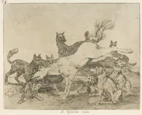 Picture 73 of 75 from Los desastres de la guerra (1810), leaf 79