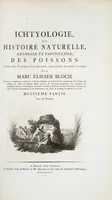 Picture 252 of 416 from Allgemeine Naturgeschichte der Fische. French = Ichtylogie, ou Histoire naturelle : generale et particuliere des poissons (1785), leaf 268