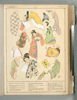 Picture 19 of 46 from The history of the feminine costume of the world, from the year 5318 B.C. to our century (1926), leaf 19