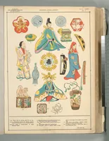 An illustration from The history of the feminine costume of the world, from the year 5318 B.C. to our century (1926)