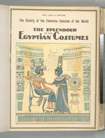 An illustration from The history of the feminine costume of the world, from the year 5318 B.C. to our century (1926)