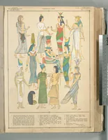 An illustration from The history of the feminine costume of the world, from the year 5318 B.C. to our century (1926)