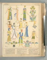 Picture 28 of 46 from The history of the feminine costume of the world, from the year 5318 B.C. to our century (1926), leaf 28