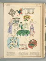 An illustration from The history of the feminine costume of the world, from the year 5318 B.C. to our century (1926)