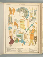 An illustration from The history of the feminine costume of the world, from the year 5318 B.C. to our century (1926)