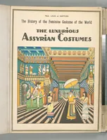 Picture 46 of 46 from The history of the feminine costume of the world, from the year 5318 B.C. to our century (1926), leaf 46