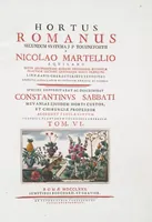 Picture 511 of 713 from Hortus Romanus plantaru (1772), leaf 511