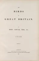 An illustration from The birds of Great Britain (1862)