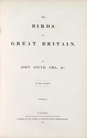 An illustration from The birds of Great Britain (1862)