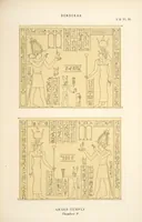 An illustration from Dendérah : description générale du grand temple de cette ville (1870)