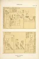 An illustration from Dendérah : description générale du grand temple de cette ville (1870)
