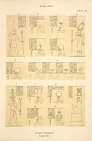 An illustration from Dendérah : description générale du grand temple de cette ville (1870)