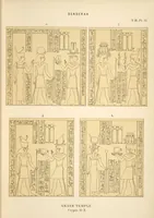 An illustration from Dendérah : description générale du grand temple de cette ville (1870)