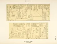 An illustration from Dendérah : description générale du grand temple de cette ville (1870)