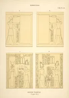 An illustration from Dendérah : description générale du grand temple de cette ville (1870)