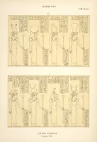 An illustration from Dendérah : description générale du grand temple de cette ville (1870)