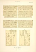 An illustration from Dendérah : description générale du grand temple de cette ville (1870)
