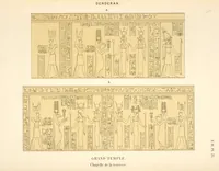 An illustration from Dendérah : description générale du grand temple de cette ville (1870)