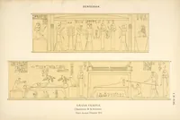 An illustration from Dendérah : description générale du grand temple de cette ville (1870)