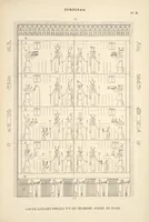 An illustration from Dendérah : description générale du grand temple de cette ville (1870)