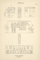An illustration from Dendérah : description générale du grand temple de cette ville (1870)