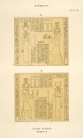 An illustration from Dendérah : description générale du grand temple de cette ville (1870)