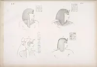 Picture 9 of 403 from I monumenti dell'Egitto e della Nubia disegnati dalla spedizione scientifico-letteraria toscana in Egitto; distribuiti in ordine di materie interpretati ed illustrati dal dottore Ippolito Rosellini (1832), leaf 10