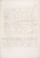 An illustration from I monumenti dell'Egitto e della Nubia disegnati dalla spedizione scientifico-letteraria toscana in Egitto; distribuiti in ordine di materie interpretati ed illustrati dal dottore Ippolito Rosellini (1832)