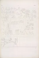 An illustration from I monumenti dell'Egitto e della Nubia disegnati dalla spedizione scientifico-letteraria toscana in Egitto; distribuiti in ordine di materie interpretati ed illustrati dal dottore Ippolito Rosellini (1832)