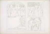 An illustration from I monumenti dell'Egitto e della Nubia disegnati dalla spedizione scientifico-letteraria toscana in Egitto; distribuiti in ordine di materie interpretati ed illustrati dal dottore Ippolito Rosellini (1832)