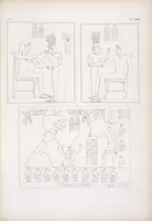 An illustration from I monumenti dell'Egitto e della Nubia disegnati dalla spedizione scientifico-letteraria toscana in Egitto; distribuiti in ordine di materie interpretati ed illustrati dal dottore Ippolito Rosellini (1832)