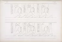 Picture 148 of 403 from I monumenti dell'Egitto e della Nubia disegnati dalla spedizione scientifico-letteraria toscana in Egitto; distribuiti in ordine di materie interpretati ed illustrati dal dottore Ippolito Rosellini (1832), leaf 152