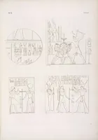 Picture 159 of 403 from I monumenti dell'Egitto e della Nubia disegnati dalla spedizione scientifico-letteraria toscana in Egitto; distribuiti in ordine di materie interpretati ed illustrati dal dottore Ippolito Rosellini (1832), leaf 163