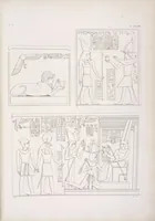 An illustration from I monumenti dell'Egitto e della Nubia disegnati dalla spedizione scientifico-letteraria toscana in Egitto; distribuiti in ordine di materie interpretati ed illustrati dal dottore Ippolito Rosellini (1832)