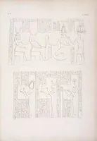 An illustration from I monumenti dell'Egitto e della Nubia disegnati dalla spedizione scientifico-letteraria toscana in Egitto; distribuiti in ordine di materie interpretati ed illustrati dal dottore Ippolito Rosellini (1832)