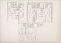 Picture 174 of 403 from I monumenti dell'Egitto e della Nubia disegnati dalla spedizione scientifico-letteraria toscana in Egitto; distribuiti in ordine di materie interpretati ed illustrati dal dottore Ippolito Rosellini (1832), leaf 178