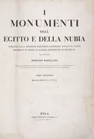 Picture 177 of 403 from I monumenti dell'Egitto e della Nubia disegnati dalla spedizione scientifico-letteraria toscana in Egitto; distribuiti in ordine di materie interpretati ed illustrati dal dottore Ippolito Rosellini (1832), leaf 181