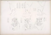 Picture 18 of 403 from I monumenti dell'Egitto e della Nubia disegnati dalla spedizione scientifico-letteraria toscana in Egitto; distribuiti in ordine di materie interpretati ed illustrati dal dottore Ippolito Rosellini (1832), leaf 19