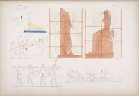 An illustration from I monumenti dell'Egitto e della Nubia disegnati dalla spedizione scientifico-letteraria toscana in Egitto; distribuiti in ordine di materie interpretati ed illustrati dal dottore Ippolito Rosellini (1832)