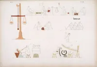 Picture 229 of 403 from I monumenti dell'Egitto e della Nubia disegnati dalla spedizione scientifico-letteraria toscana in Egitto; distribuiti in ordine di materie interpretati ed illustrati dal dottore Ippolito Rosellini (1832), leaf 233