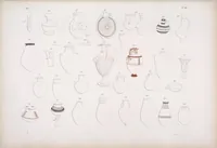 An illustration from I monumenti dell'Egitto e della Nubia disegnati dalla spedizione scientifico-letteraria toscana in Egitto; distribuiti in ordine di materie interpretati ed illustrati dal dottore Ippolito Rosellini (1832)