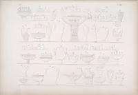 Picture 234 of 403 from I monumenti dell'Egitto e della Nubia disegnati dalla spedizione scientifico-letteraria toscana in Egitto; distribuiti in ordine di materie interpretati ed illustrati dal dottore Ippolito Rosellini (1832), leaf 238
