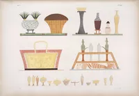 Picture 238 of 403 from I monumenti dell'Egitto e della Nubia disegnati dalla spedizione scientifico-letteraria toscana in Egitto; distribuiti in ordine di materie interpretati ed illustrati dal dottore Ippolito Rosellini (1832), leaf 242
