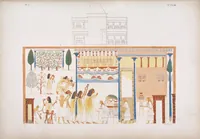 Picture 245 of 403 from I monumenti dell'Egitto e della Nubia disegnati dalla spedizione scientifico-letteraria toscana in Egitto; distribuiti in ordine di materie interpretati ed illustrati dal dottore Ippolito Rosellini (1832), leaf 249