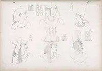 Picture 24 of 403 from I monumenti dell'Egitto e della Nubia disegnati dalla spedizione scientifico-letteraria toscana in Egitto; distribuiti in ordine di materie interpretati ed illustrati dal dottore Ippolito Rosellini (1832), leaf 25