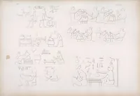 Picture 261 of 403 from I monumenti dell'Egitto e della Nubia disegnati dalla spedizione scientifico-letteraria toscana in Egitto; distribuiti in ordine di materie interpretati ed illustrati dal dottore Ippolito Rosellini (1832), leaf 265