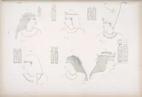Picture 26 of 403 from I monumenti dell'Egitto e della Nubia disegnati dalla spedizione scientifico-letteraria toscana in Egitto; distribuiti in ordine di materie interpretati ed illustrati dal dottore Ippolito Rosellini (1832), leaf 27
