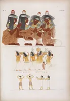 An illustration from I monumenti dell'Egitto e della Nubia disegnati dalla spedizione scientifico-letteraria toscana in Egitto; distribuiti in ordine di materie interpretati ed illustrati dal dottore Ippolito Rosellini (1832)