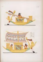 An illustration from I monumenti dell'Egitto e della Nubia disegnati dalla spedizione scientifico-letteraria toscana in Egitto; distribuiti in ordine di materie interpretati ed illustrati dal dottore Ippolito Rosellini (1832)